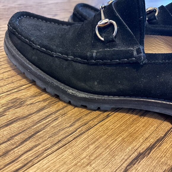 Gucci Suede Horsebit Loafers - Picture 7 of 7